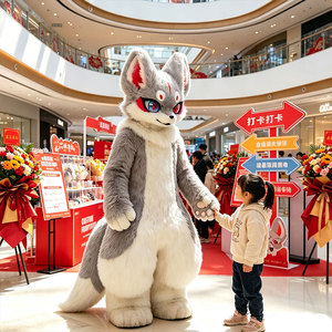 Offre Spéciale – Costume en Peluche Personnalisé avec Logo OEM, Costume de Mascotte en Fourrure, Personnage Animal de Haute Qualité - Product Image 3