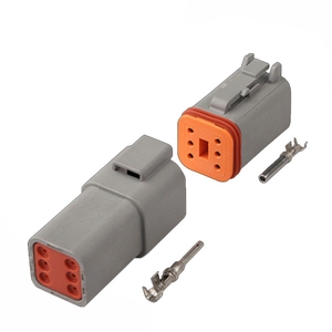 Connecteur 2 3 4 6 8 12 broches DT06-2S DT04-2P DT-03P Connecteur étanche automobile Prise mâle et femelle scellée Electrique - Product Image 2