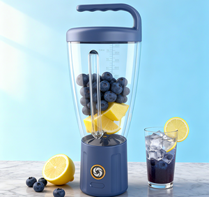 Licuadora Portátil de 150W y 1000ml, 6 Cuchillas, Libre de BPA, Alimentada por Batería USB, a Prueba de Fugas, Turbo, Trituradora de Hielo, para Preparar Smoothies - Product Image 2