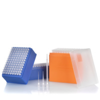 Embouts de pipette jetables universels en plastique stérile sans DNase ni RNase, non filtrés, 50 µl, emballés en boîte Beckman