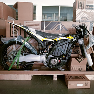 Vélo de route électrique à moteur central 12500W pour Ultra Bee 74V 55Ah, batterie intégrée noire, autonomie de 140 km, Dirt Ebike Surron Motorcycle - Product Image 4