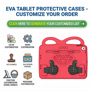 Étui universel pour <span class=keywords><strong>iPad</strong></span> pour enfants de la série HGD2105, léger, en EVA, avec support pour doigts mignon, compatible avec les modèles <span class=keywords><strong>iPad</strong></span> 10,2'' / 10,5'' - Product Image 6
