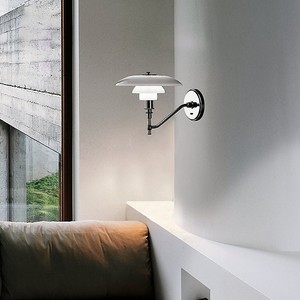 Ufo <b>Wall</b> Lamp Acrylic Shade Led <b>Light</b> Source E27 Bulb Base <b>Switch</b> Control For Living Room Bedroom Nordic Style - Product Image 2