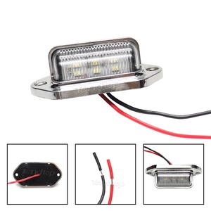 1 cái New lỗi miễn phí LED Số Giấy phép tấm footboard Lights 12V giấy phép đuôi đèn cho Pickup Truck Trailer <span class=keywords><strong>b</strong></span>ên ngoài chỉ số - Product Image 6