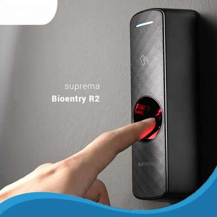 Suprema BioEntry R2 BER2-OD Keypad Biometric Keyless Electronic Smart ...