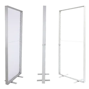 LED display high quality reusable aluminum frame SEG frameless advertising promotion trade show booth light box