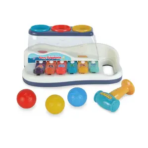 新产品有趣的音乐玩具木琴和锤子游戏玩具婴儿学习钢琴可爱玩具