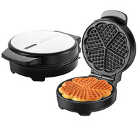 Aifa Nouveau Populaire Grille-pain automatique antiadhésif 5 tranches pour sandwichs triangulaires et gaufres