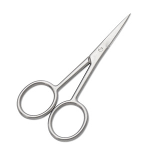 Lu Ban's Work Beauty Scissors Stainless Steel Pointed Tip For Eyebrow Trimming - Product Image 3