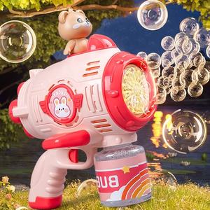 Pistola de Burbujas de Agua para Jugar al Aire Libre, Pistola de Burbujas Eléctrica Automática con Luz para Niños, OEM/ODM - Product Image 4