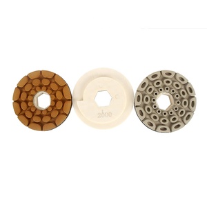 5 "TRUE SHINE Wet luciding chiocciola diamantata rettifica per lucidare pastiglie per granito marmo quarzo - Product Image 1