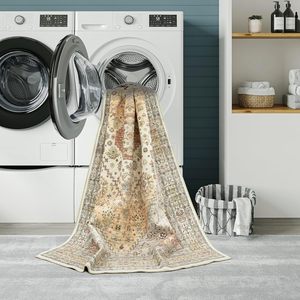 1 pezzo MOQ di lusso moderno <span class=keywords><strong>arancione</strong></span> Persian Custom tappeti turchi zona Shaggy per <span class=keywords><strong>cucina</strong></span> camera da letto - Product Image 6