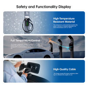 Cargador de Coche Eléctrico BENY IP65 Impermeable de 7KW 22KW, Montado en la Pared, Tipo 2, Tipo 1, GB/T, Estación de Carga de CA para Vehículos Eléctricos con Control por Aplicación - Product Image 5