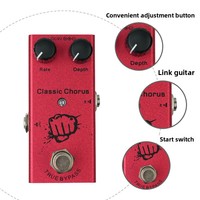 Accessoires d'amplificateur de guitare transfrontaliers très demandés : Effets de guitare électrique, Delay numérique, Distorsion, Overload pour instrument