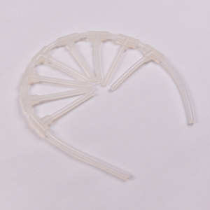 أنابيب مطاطية سيليكونية مضفرة ومموجة بقطر داخلي 5-20 مم مقاومة للضغط العالي ودرجات الحرارة العالية - Product Image 2