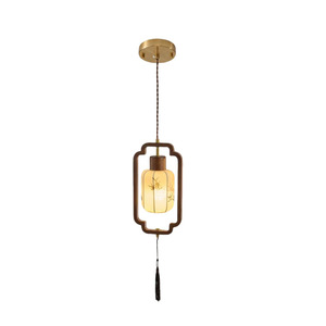 Nouvelle lampe suspendue <span class=keywords><strong>de</strong></span> chevet <span class=keywords><strong>de</strong></span> style chinois, esthétique <span class=keywords><strong>de</strong></span> la dynastie Song, et nouvelle lampe d'entrée <span class=keywords><strong>de</strong></span> style mi-moderne inspirée du Zen, collection 2026 - Product Image 5