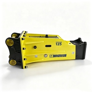 Martillo Rompedor Hidráulico SB125 con Rodamiento y Motor Tipo Caja para Construcción y Minería, para 28-35 Toneladas - Product Image 1