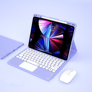 TrackPad portalápices funda <span class=keywords><strong>para</strong></span> teclado y ratón <span class=keywords><strong>para</strong></span> iPad 10,2 funda 9th 8th 7th 10th Gen <span class=keywords><strong>para</strong></span> iPad 9,7 Air 1 2 3 4 5 10,9 10,5 Pro 11 - Product Image 6