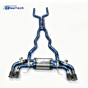 Sistema de Escape Catback de Titanio Valvetronic de Alto Rendimiento para BMW M8 F92 S63 4.4T V8 Twin Turbo, Actualización Ligera - Product Image 2