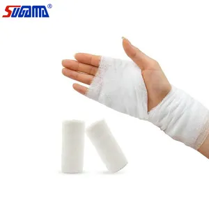 Different sizes medical absorbent non sterile gauze bandage