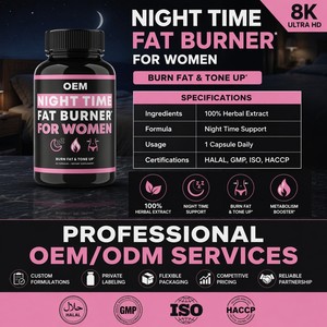 Brûleur de <span class=keywords><strong>graisse</strong></span> de nuit pour les femmes capsules de perte de poids Garcinia Cambogia supplément de soutien au métabolisme - Product Image 4