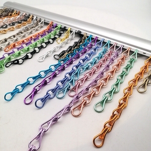<span class=keywords><strong>Rete</strong></span> <span class=keywords><strong>a</strong></span> catena <span class=keywords><strong>a</strong></span> doppio gancio in acciaio inossidabile Anti-corrosione con tenda in metallo decorativo colorato squisito personalizzato - Product Image 1