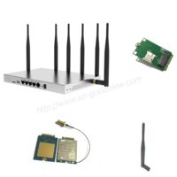 Enrutador Wifi WG3526 con 1 ranura PCIE, banda dual IEEE802.11ac, OpenWRT, 192.168.1.1, 4G, Lte, 1 ranura PCIE, 2, 2, 2, 2, 2, 2, 2, 2, 2, 2, 1, 2, 1, 2, 2, 2