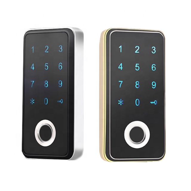 Автоматический Смарт-замок безопасности для шкафа, офиса, квартиры, мебели, шкафа, электрический замок со сканером отпечатков пальцев и паролем для ящика, смарт-замок