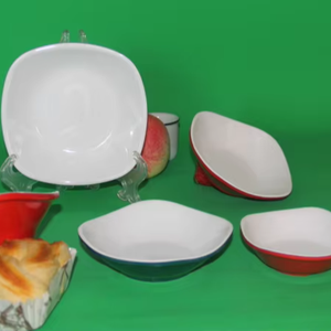 Tablero y placas de melamina para <span class=keywords><strong>restaurante</strong></span> chino de estilo siciliano personalizado de 10 pulgadas Diseño de moda de plástico ecológico - Product Image 1