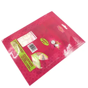 Пластиковая прозрачная упаковка 3 боковой шов сушеное манго сухая плодоовощ упаковывая майларовая упаковка жевательный мармелад