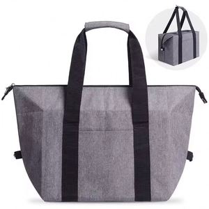 Large Cooler Bag Thermal <b>Insulated</b> <b>Lunch</b> <b>Box</b> Picnic Ice Beer Wine Barbecues Camping Food Fresh Keeping Container Handbag - Product Image 3