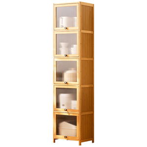 Estante de almacenamiento para cocina, estante para especias, organizador, gabinete de almacenamiento, aparador multifuncional de varias capas - Product Image 5