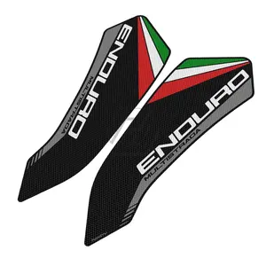 Pour Ducati Multistrada <span class=keywords><strong>Enduro</strong></span> 1200 <span class=keywords><strong>1260</strong></span> V2 V2S autocollant moto anti-dérapant côté réservoir Pad Protection genou poignée tapis - Product Image 3