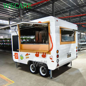 WECARE kustom Mobile Boba teh susu donat Taco makanan ringan truk dokumen lumpur makanan truk makanan roti Trailer makanan sepenuhnya setara - Product Image 1