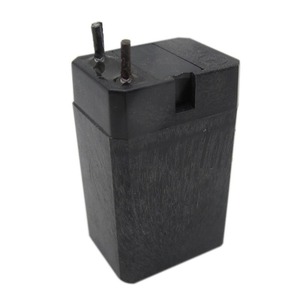 Batterie au plomb 4V rechargeable pour raquette électrique anti-moustiques, petite batterie noire de stockage - Product Image 3