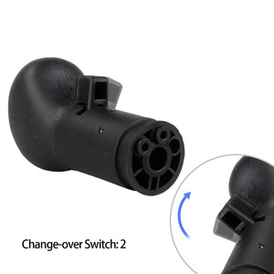 Man M2000 F2000 Truck Gear <b>Shift</b> <b>Knob</b> 81970106011 Black Plastic Ergonomic 3 Hole Lever For Europe Models - Product Image 3