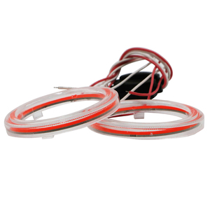 130mm <span class=keywords><strong>halo</strong></span> led bianco giallo blu verde rosa rosso COB Angel Eyes <span class=keywords><strong>Halo</strong></span> <span class=keywords><strong>Rings</strong></span> per auto moto Scooter Headlights12V - Product Image 5