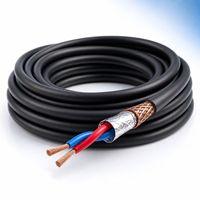Câble blindé RVSP en cuivre à paire torsadée avec isolation en PVC pour applications de contrôle et de signalisation