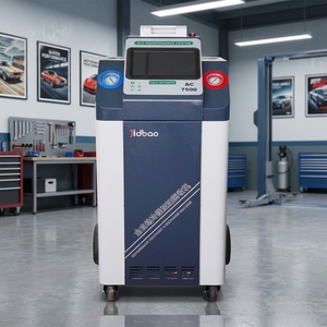 Nueva Llegada Máquina Totalmente Automática para Llenado y Recuperación <span class=keywords><strong>de</strong></span> Refrigerante <span class=keywords><strong>de</strong></span> <span class=keywords><strong>Aire</strong></span> <span class=keywords><strong>Acondicionado</strong></span> R134A o R1234YF para Mantenimiento <span class=keywords><strong>de</strong></span> Coches - Product Image 1