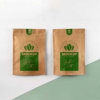 Sachet d'échantillon refermable en PE imprimé sur mesure, recyclable, pour mini-shampoing et soins de la peau