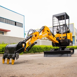 Mini-excavatrice de maintenance routière avec moteur, ripper et tarière pour petites constructions - Product Image 1