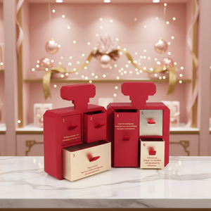 Boîte cadeau en forme de parfum de haute qualité, vide, en carton, pour calendrier de l'avent, pour les parfums <span class=keywords><strong>Victoria</strong></span>'s <span class=keywords><strong>Secret</strong></span> - Product Image 1