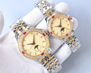 Ci siamo già incontrati. <span class=keywords><strong>Sei</strong></span> l'unica persona per me. Si adatta perfettamente al polso, mantenendo l'eleganza. Orologio Meccanico per Coppia - Product Image 1