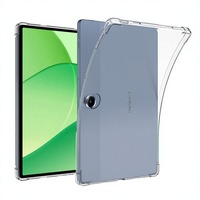 Compatible avec OPPO Pad SE 11 pouces, coque transparente en TPU souple antichoc avec airbag aux quatre coins, 2025