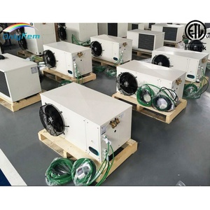 Unité monobloc 1HP 2HP 3HP pour <span class=keywords><strong>chambre</strong></span> froide de 0 à 5 degrés Celsius, certification ETL CE, <span class=keywords><strong>chambre</strong></span> froide de stockage réfrigéré - Product Image 2