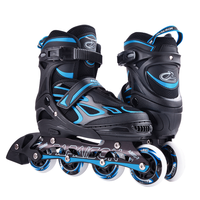 Prix bas, vente en gros, patins à roulettes ajustables pour enfants et adultes, 4 roues en PU, haute qualité, patins à roulettes d'extérieur