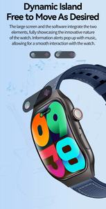 Remoj Inteligente H7 IP65 2.01 IPS Pantalla Curva Captura Remota Monitor De <span class=keywords><strong>Sueno</strong></span> Bajo Precio Reloj Inteligente Para Hombres - Product Image 2