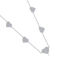 Envío Directo, Suministro al por Mayor de Collares de Moissanita con Forma de Corazón en Todos los Estilos - Product Image 1