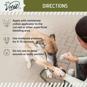 ผง <span class=keywords><strong>styptic</strong></span> 1.5ออนซ์สำหรับสุนัขและแมวครีมลดเลือดออกได้อย่างรวดเร็วเล็บมีรอยตัดเล็กสูตรการแข็งตัวของเลือดสำหรับการดูแลสัตว์เลี้ยง - Product Image 4