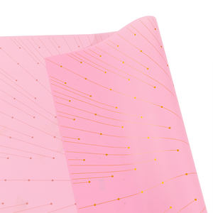 Película de envoltura para tienda de floristería, embalaje de flores frescas, lunares y línea de plástico, ramo coreano, papel de envolver, 2021, gran oferta - Product Image 3